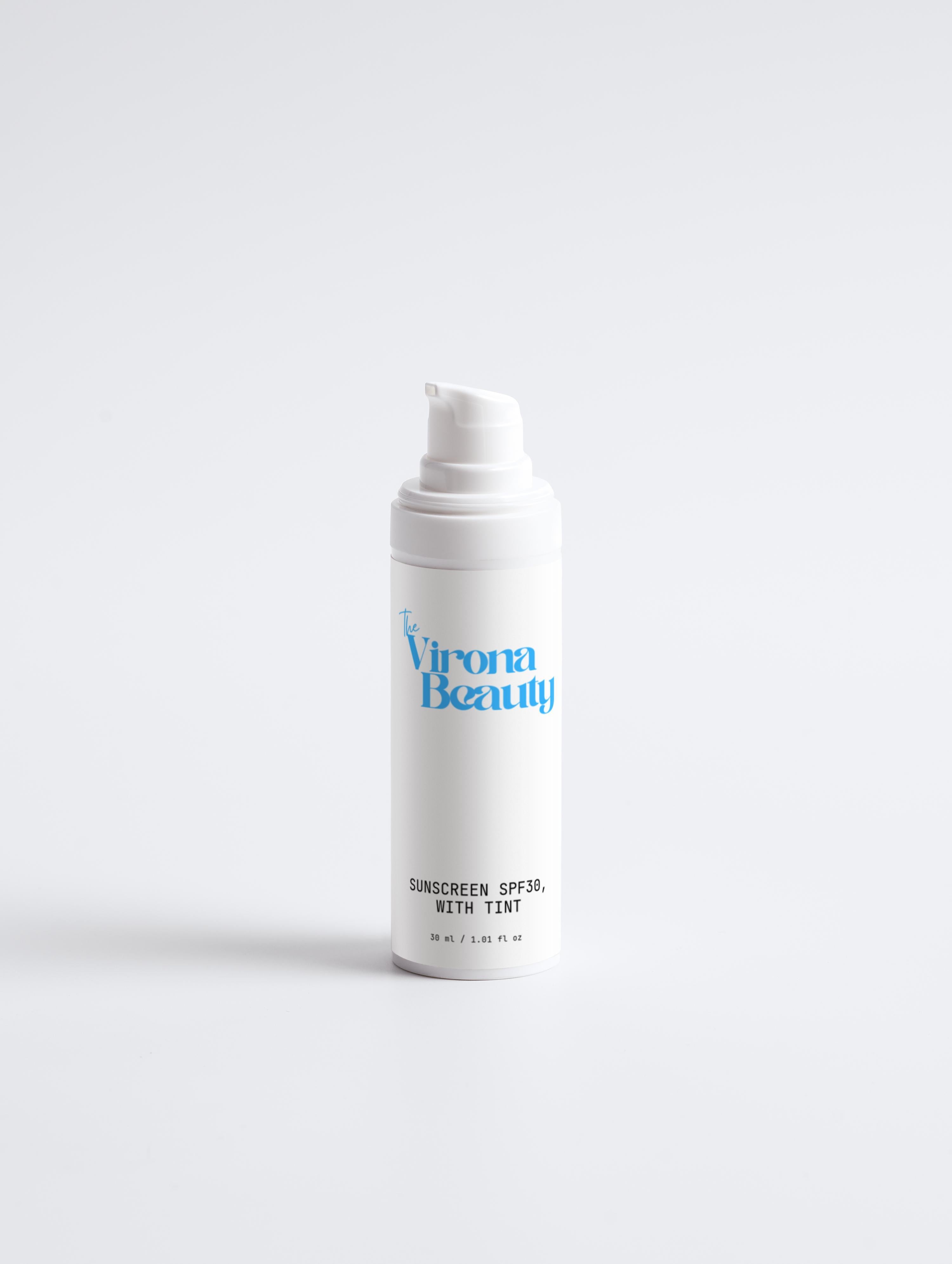 Sunscreen SPF30, with tint
