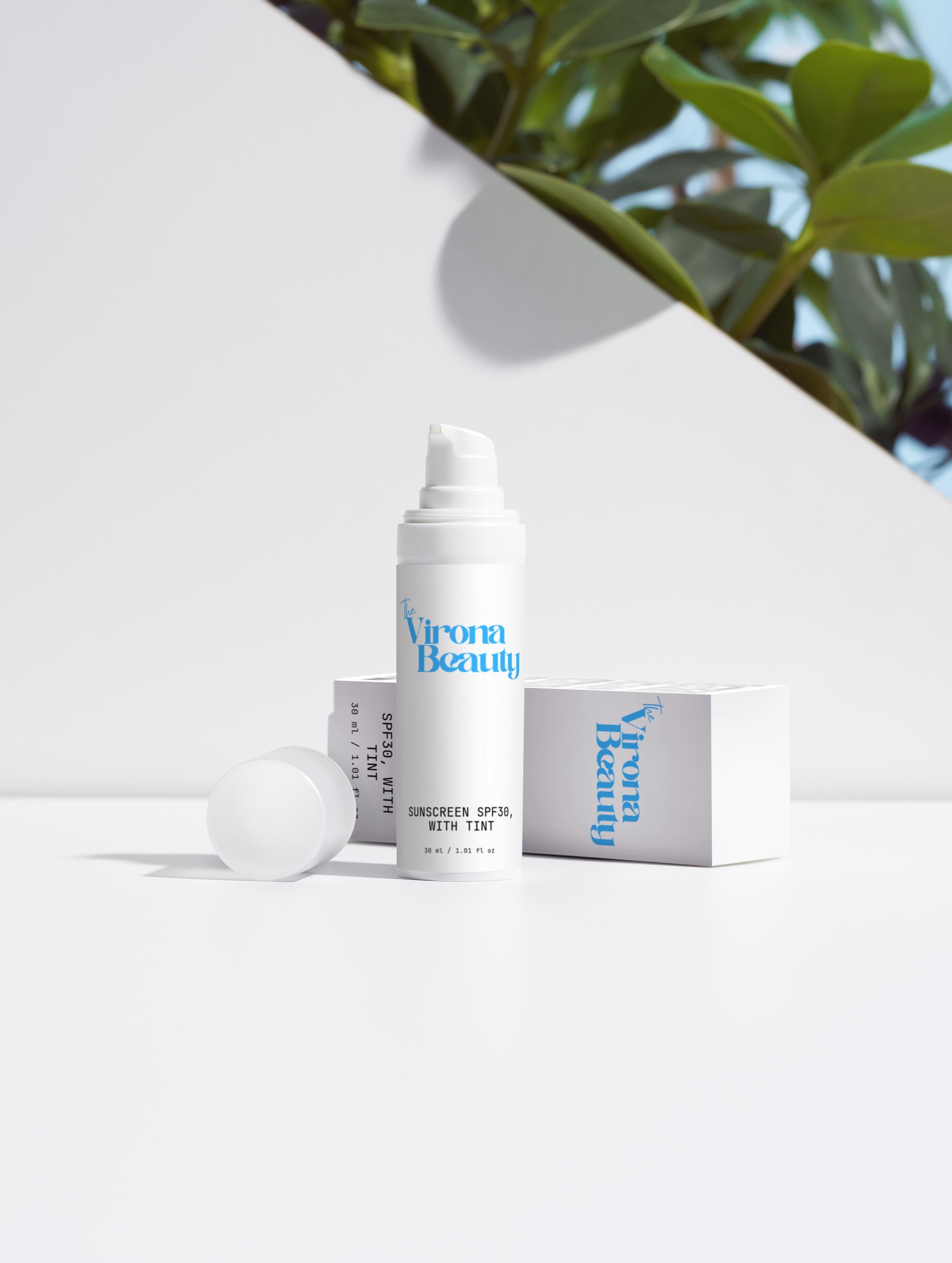Sunscreen SPF30, with tint